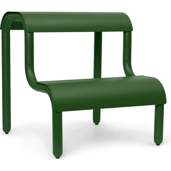 Photo of Up Step Stool - Children's stool - forest green - W: 34 x H: 36.2 x D: 35.7 cm