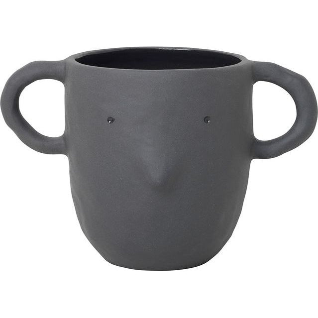 Photo of Mus Plant Pot - Urtepotte - Dark Grey - W26,6 X H15 X D15 Cm (x-large)