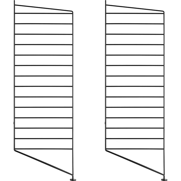 Photo of String Headboard 85, Black, 2-pack - Shelving - Nils Strinning - Black - Metal