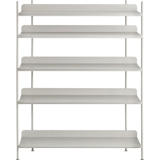 Photo of Compile Shelving System/configuration 3, Grey - Hyllsystem - Cecilie Manz - Grå - Metall