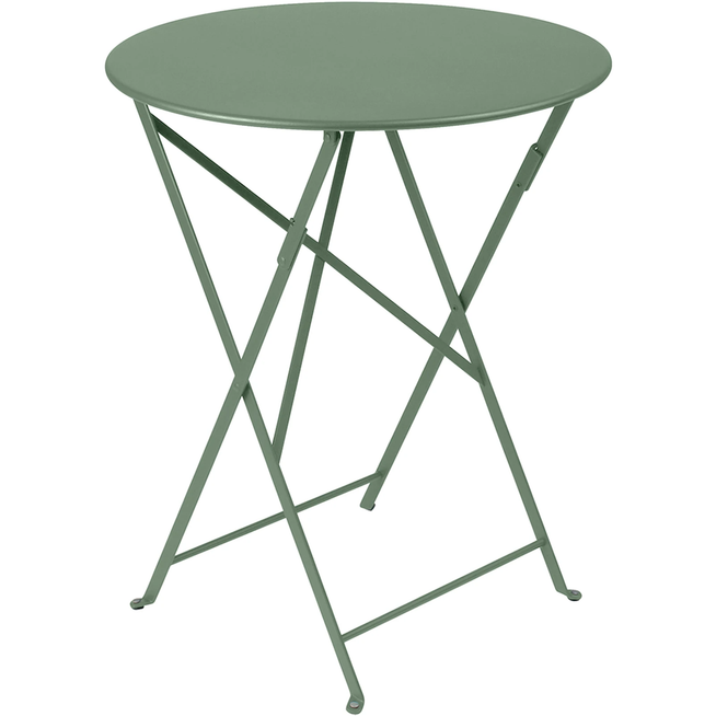 Photo of Bistro Table Ø 60 cm - Cactus - Small Table & Side Table Outdoor - Green - Metal
