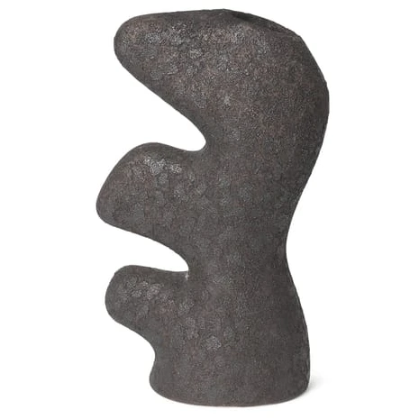 Photo of Yara Vase - Vase - Yara Vase - Small - Rustic Iron - W14.5 X D8.5 X H24 Cm
