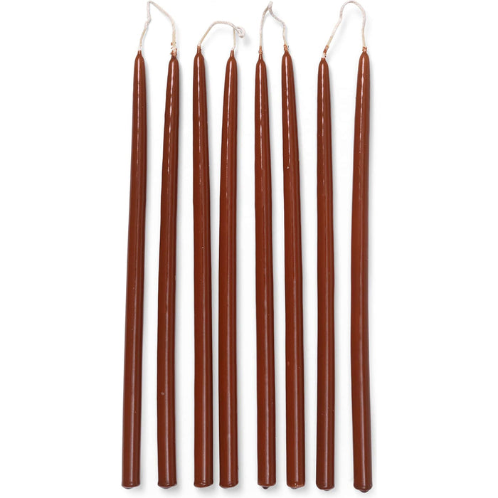 Photo of Spike Slim Candles - Stearinlys - Rust - Ø1,2 X H28 Cm