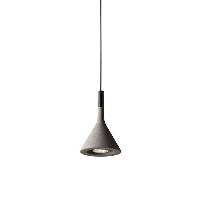 Photo of Aplomb Mini - Pendant Lamp, Grey, Cable 330 cm - Pendant Lamps - Lucidi & Pevere - Grey