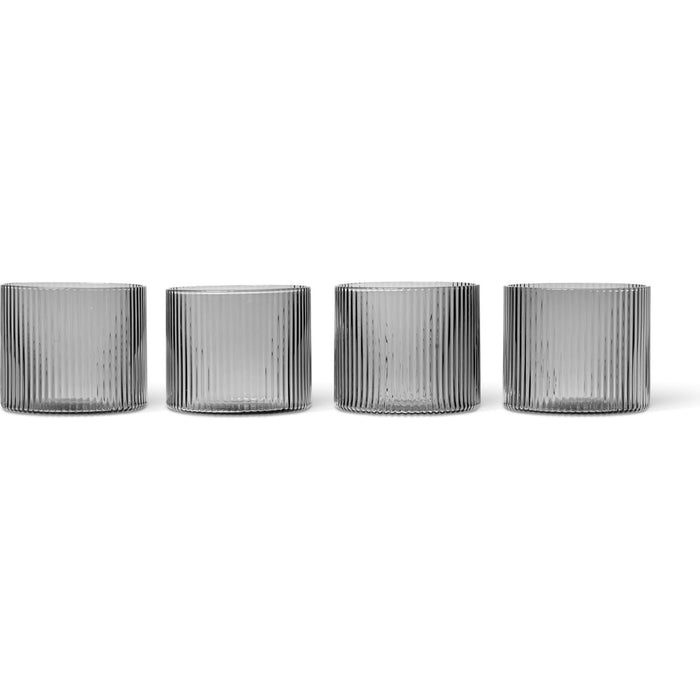 Photo of Ripple Low Glass (set Of 4) - Ø7,6 X H6,1 Cm