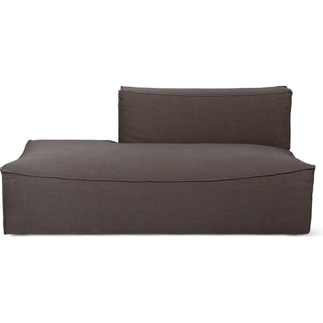 Photo of Catena Sofa Open End Left - Hot Madison - Brown