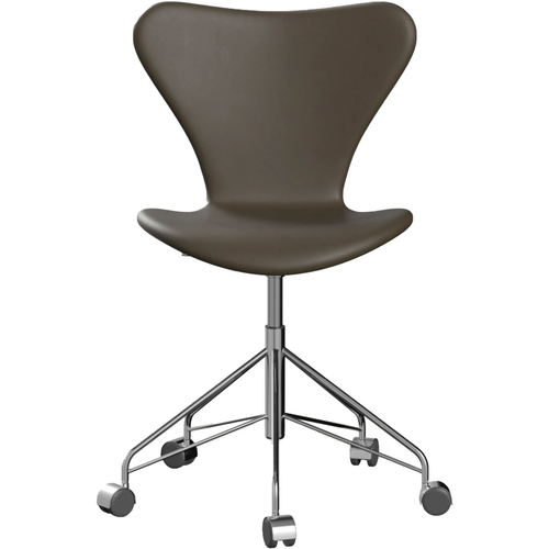 Photo of 3117 Sjuan, Fully Upholstered, Base Chromed - Desk chairs - Arne Jacobsen 2