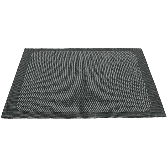 Photo of Pebble Rug, 170 x 240 cm, Dark Grey - Wool rugs - Margrethe Odgaard - Grey