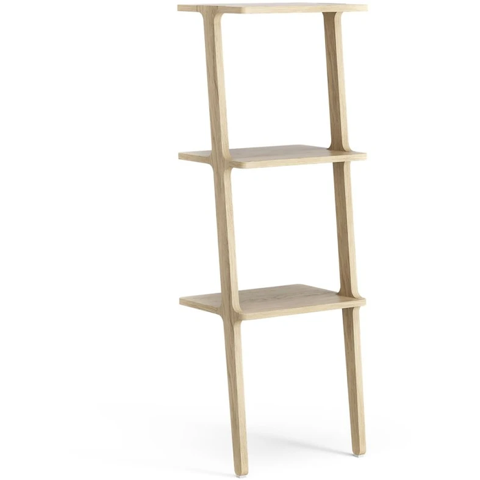 Photo of Libri Shelf 3 Shelf Oak Laquered