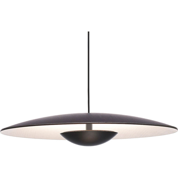 Photo of Ginger 60 - Wengue - Pendant lights - Joan Gaspar - Wood-coloured