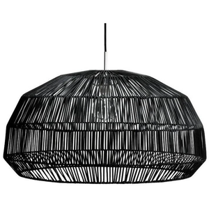Photo of Hanging Lamp Nama 1 Black Rattan Ø72cm