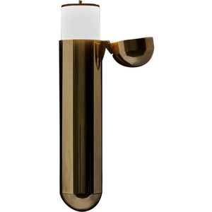 Photo of Isp Right Wall Lamp Polished Brass - DCW Editions