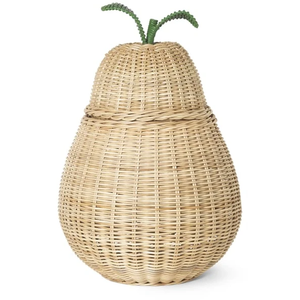 Photo of Pear Braided Storage - Kurv - Large - Ø: 35 X H: 59 Cm