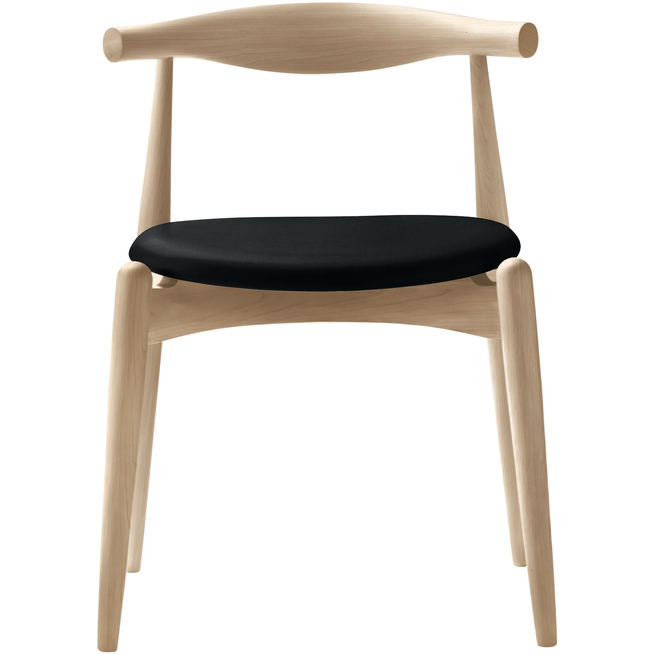 Photo of Carl Hansen - Ch20, Oiled Beech, Leather Group C Sif - 98 - Dining chairs - Hans J. Wegner - Wood