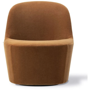 Photo of Gomo Lounge Chair 5721 By Hugo Passos - Loungestol - Primo 86 Dark Brown - W66 X L72 X H75 X Sh21 Cm