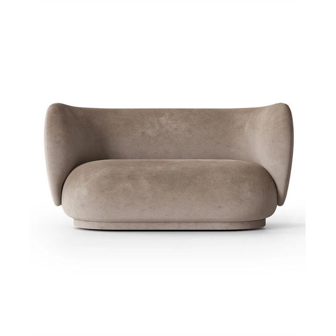 Photo of Rico 2-pers Sofa - 2 Personers Sofa - Faded Velvet