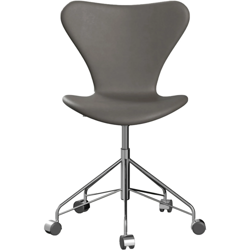Photo of 3117 Sjuan, Fully Upholstered, Base Chromed - Desk chairs - Arne Jacobsen 3