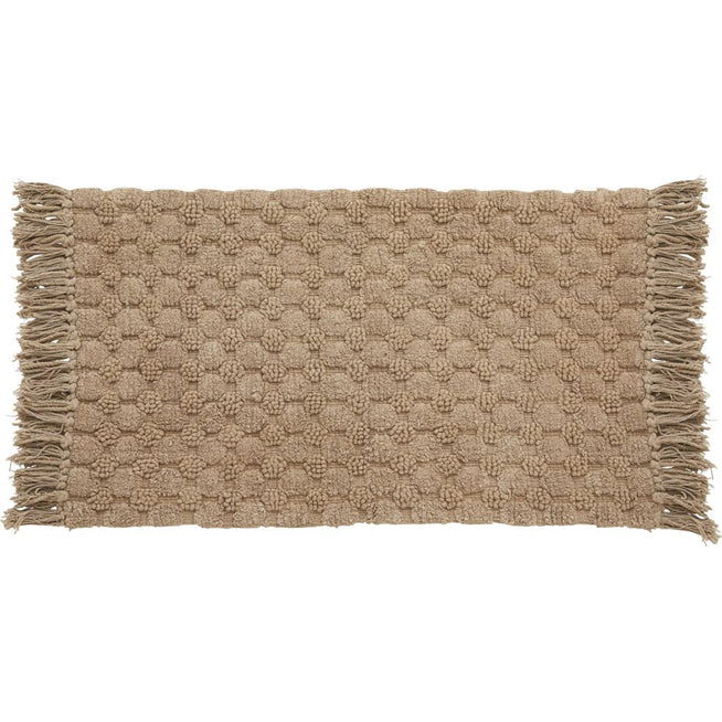 Photo of Luna Bath Mat - Light Brown 60x100cm