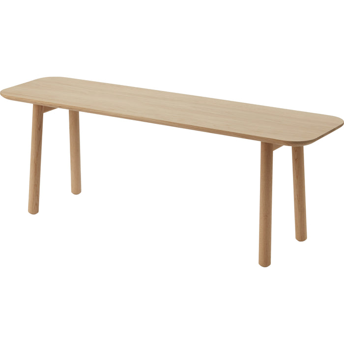 Photo of Skagerak hven bench from Fritz Hansen (untreated oak)