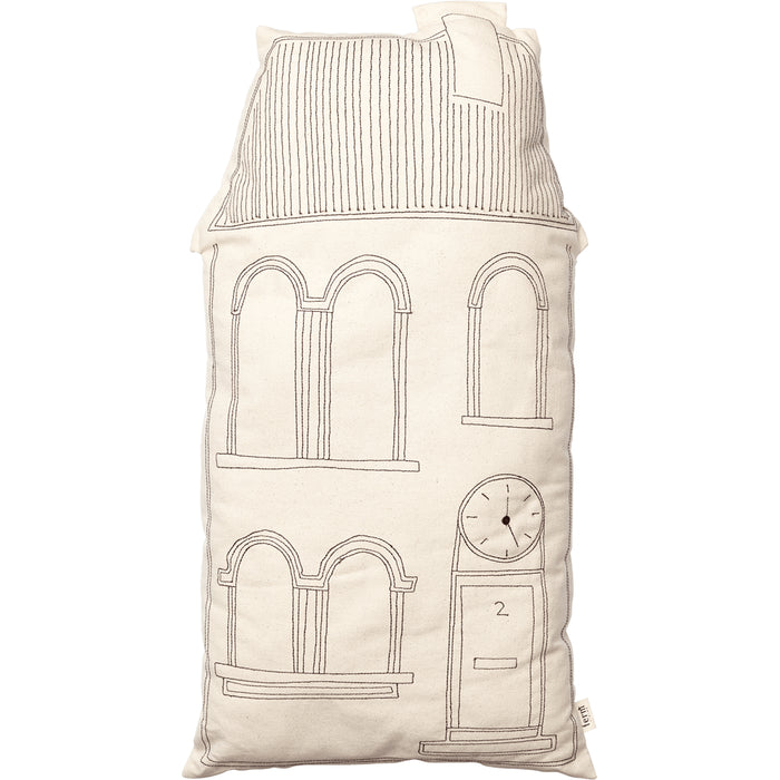 Photo of Abode Cushion - Pude - Abode Cushion - Tall - Clock - W37 X D10 X H64 Cm