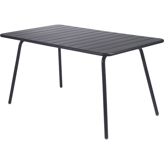 Photo of Luxembourg Table 143 X 80 Cm, Anthracite - Matbord Utomhus - Frédéric Sofia - Grå - Metall