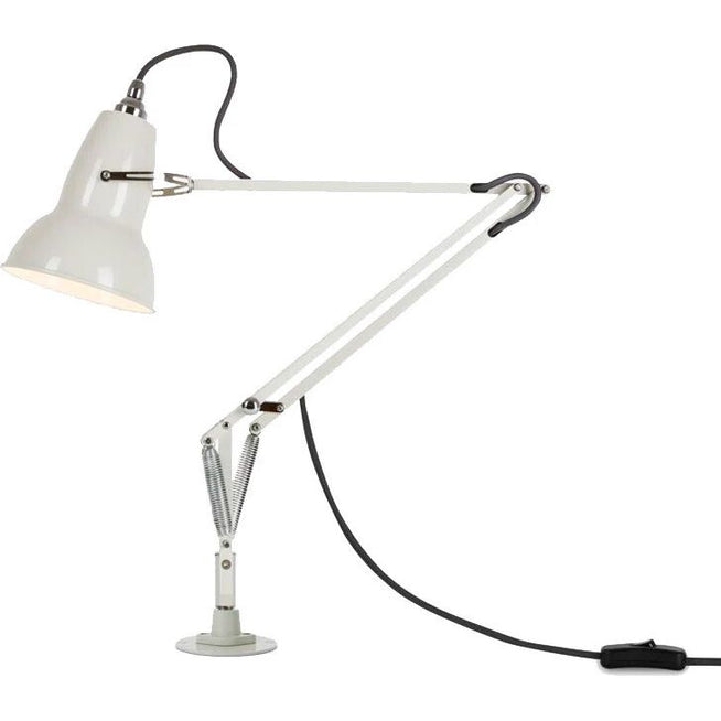 Photo of Original 1227 Desk Lamp Fixed Base Linen White - Skrivbordslampor - George Carwardine - Vit