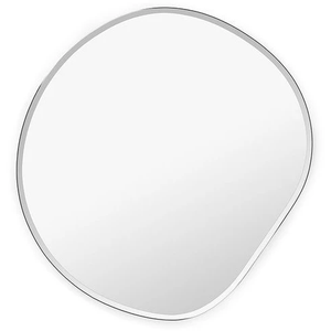 Photo of Pond Mirror - Mørk Sølv Kant - Spejl - X-large - W87 X H94 X D1,5 Cm