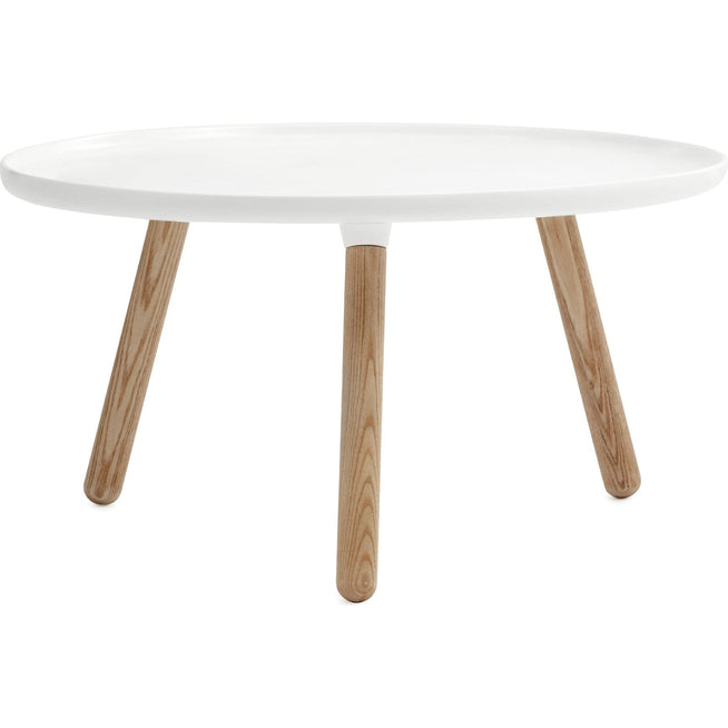 Photo of Tablo Table - Coffee Table - Large - White - Ø78 cm