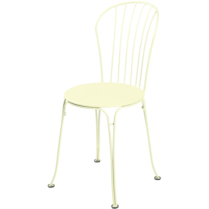 Photo of Opera+ Chair Frosted Lemon A6 - Matstolar Utomhus - Studio Fermob - Rose - Metal