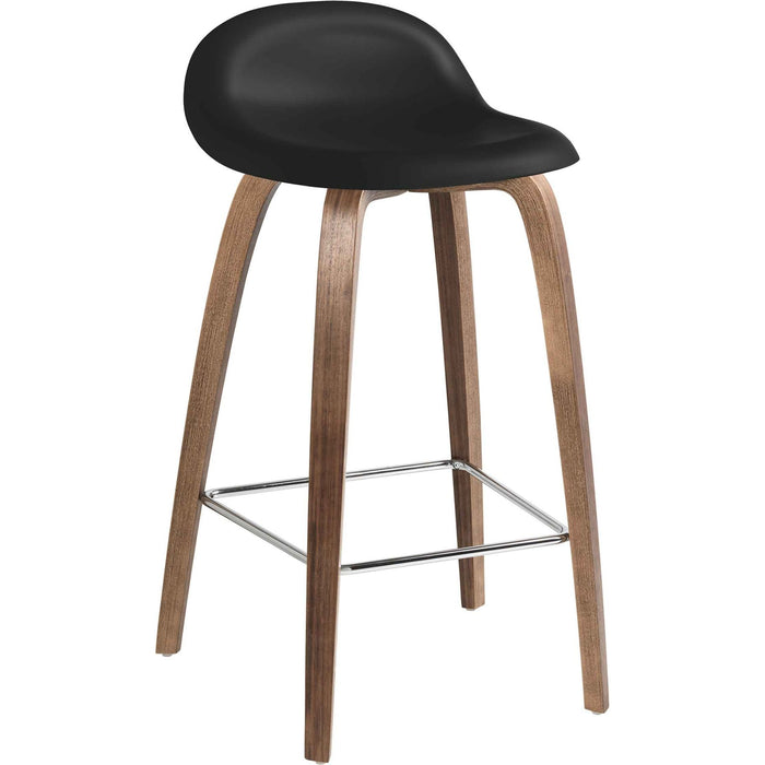 Photo of 3d Counter Stool Wood Base 65 cm