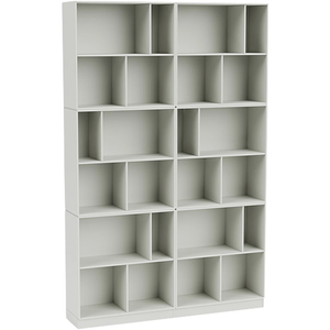 Photo of Read Spacious Bookshelf, Plinth H7 Cm - Nordic - Bokhyllor - Peter J. Lassen - Grå - Mdf