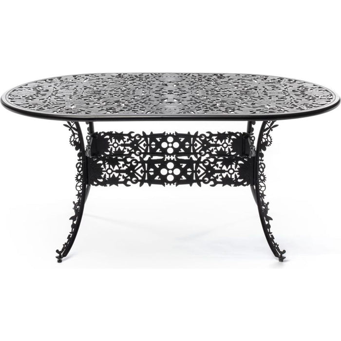 Photo of Industry Collection Table Oval Black - 18688_ner