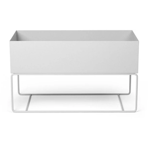 Photo of Plant Box - Large - Flower Box - Light Grey - W77 x H45 x D34 cm