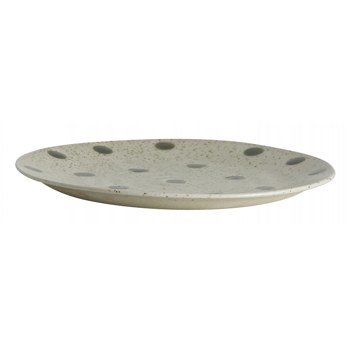 Photo of Grained Plates S Sand/Green Set of 4 Pieces
