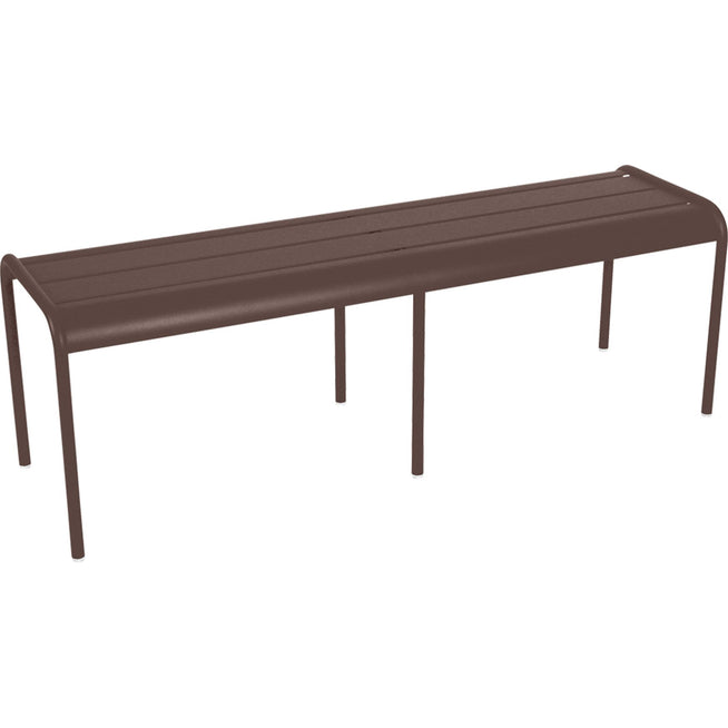 Photo of Luxembourg 3/4 Seater Bench Liquorice 42 - Garden Benches - Frédéric Sofia - Black - Metal