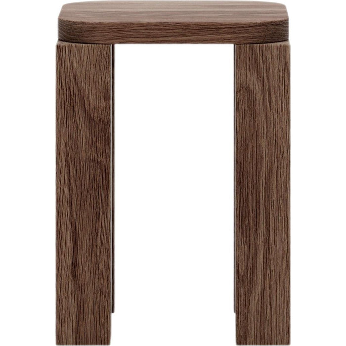 Photo of Atlas Stool - Skammel - Fumed Oak - H44 X W32 X D32 Cm