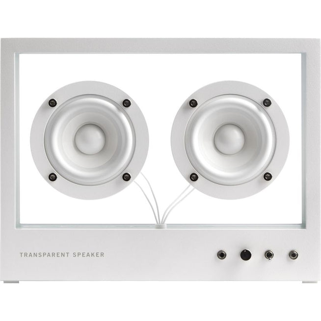 Photo of Small Transparent Speaker White - Speakers and sound systems - Per Brickstad - White