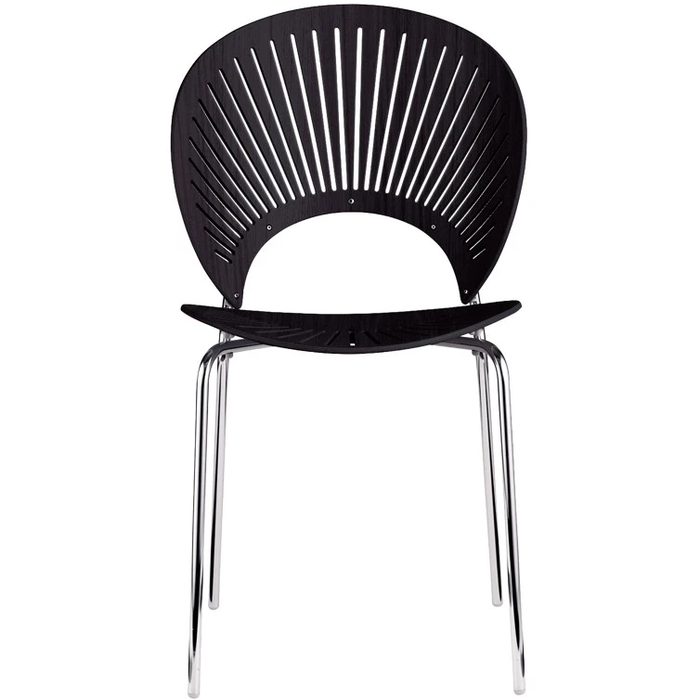 Photo of Trinidad 3398 Chair Ash Black Stain, Chrome Legs