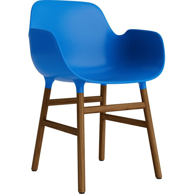 Photo of Form Armchair Wood - Spisebordsstol - Walnut /
