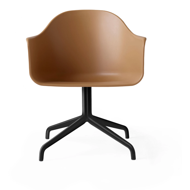 Photo of Harbour Swivel Chair Black Aluminium Shell Khaki - Skrivbordsstolar - Norm Architects - Grön