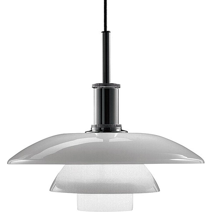 Photo of Ph 41/2-4 Glass Hanging Lamp Chrome