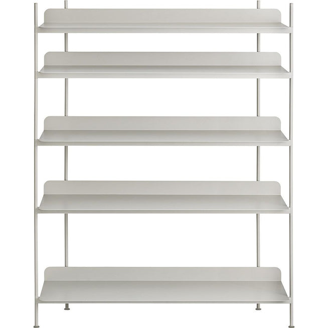 Photo of Compile Shelving System/configuration 3, Grey - Hyllsystem - Cecilie Manz - Grå - Metall