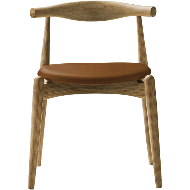 Photo of Carl Hansen - Ch20, Oiled Oak, Leather Group B Thor - 307 - Dining chairs - Hans J. Wegner - Wood