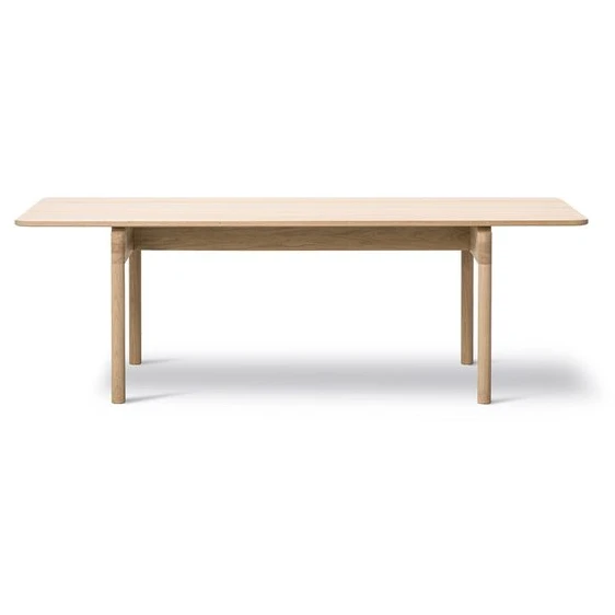 Photo of Post Table 6438 By Cecilie Manz - Spisebord - Soaped Oak - W225 X D100 X H73 Cm