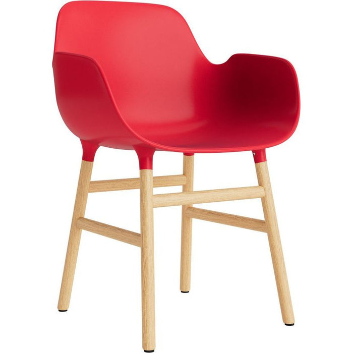 Photo of Form Armchair Wood - Spisebordsstol - Oak / Bright
