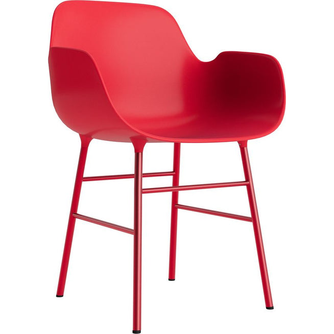 Photo of Form Armchair Steel - Spisebordsstol - Steel /