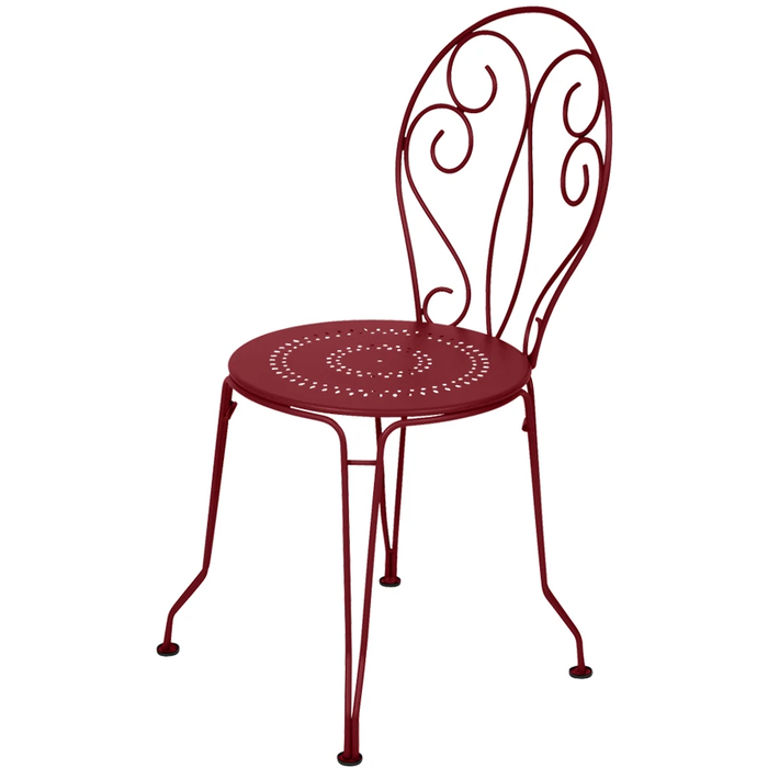 Photo of Montmartre Chair Chile 43 - Matstolar Utomhus - Röd - Metal