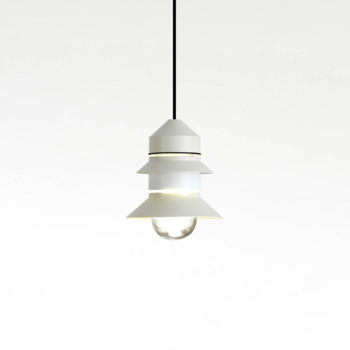 Photo of Santorini Ip20 - Off-white - Pendellampor - Sputnik Estudio - Vit