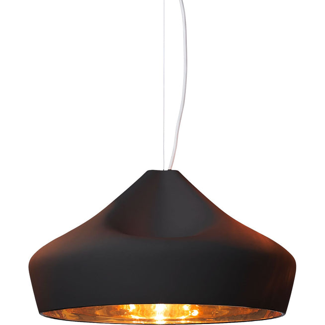 Photo of Pleat Box 47 Led - Black, Gold - Pendellampor - Mashallah,xavier Mañosa - Svart