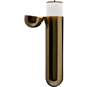 Photo of Isp Left Wall Lamp Polished Brass - DCW Editions